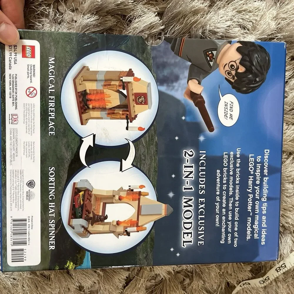 LEGO Harry Potter Build Your Own Adventure Book w/ Minifigure, 101 pcs, 6+